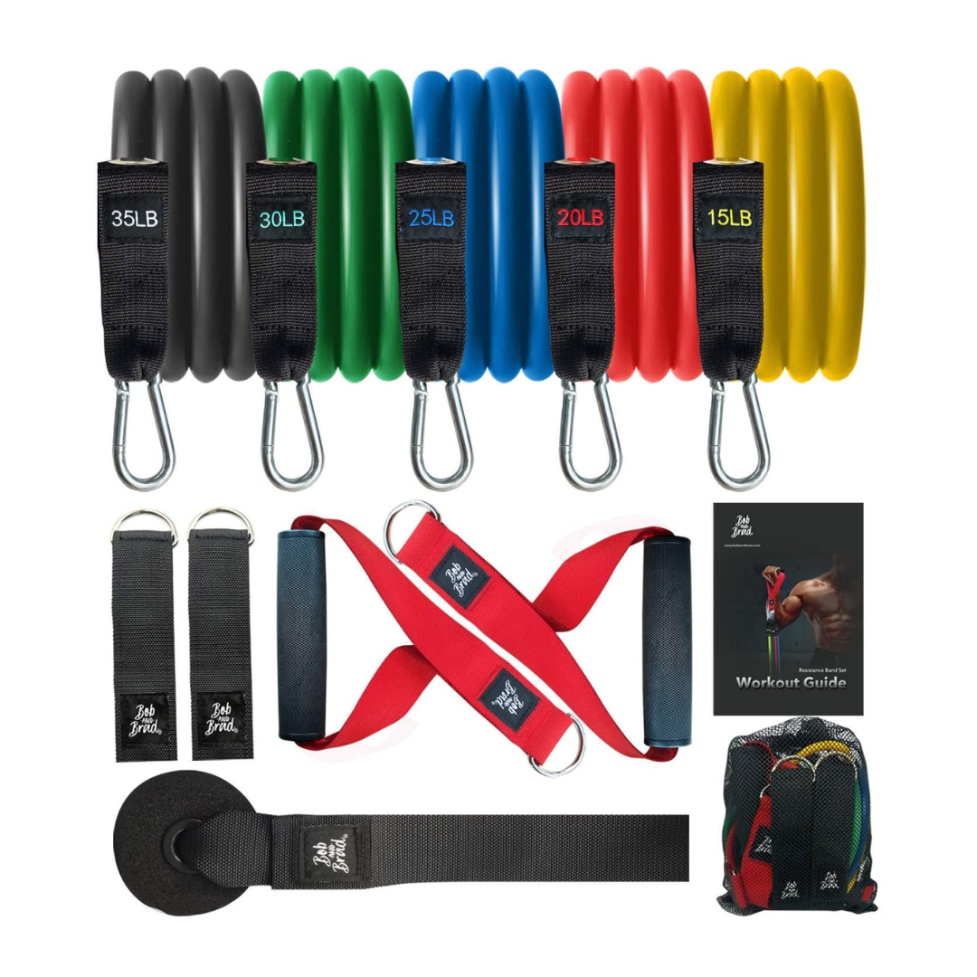 Bob and Brad Resistance Tube Bands Set for Workout