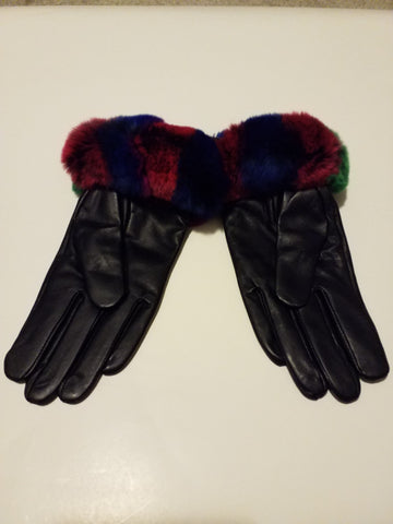 real rabbit fur gloves