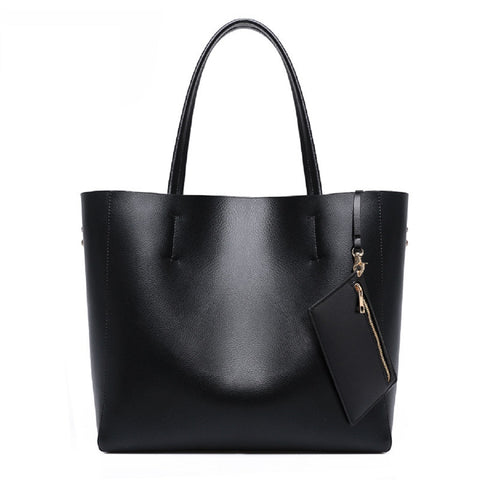 Modern Ladies Handbag from Genuine Leather (wallet included) – ENUBEE