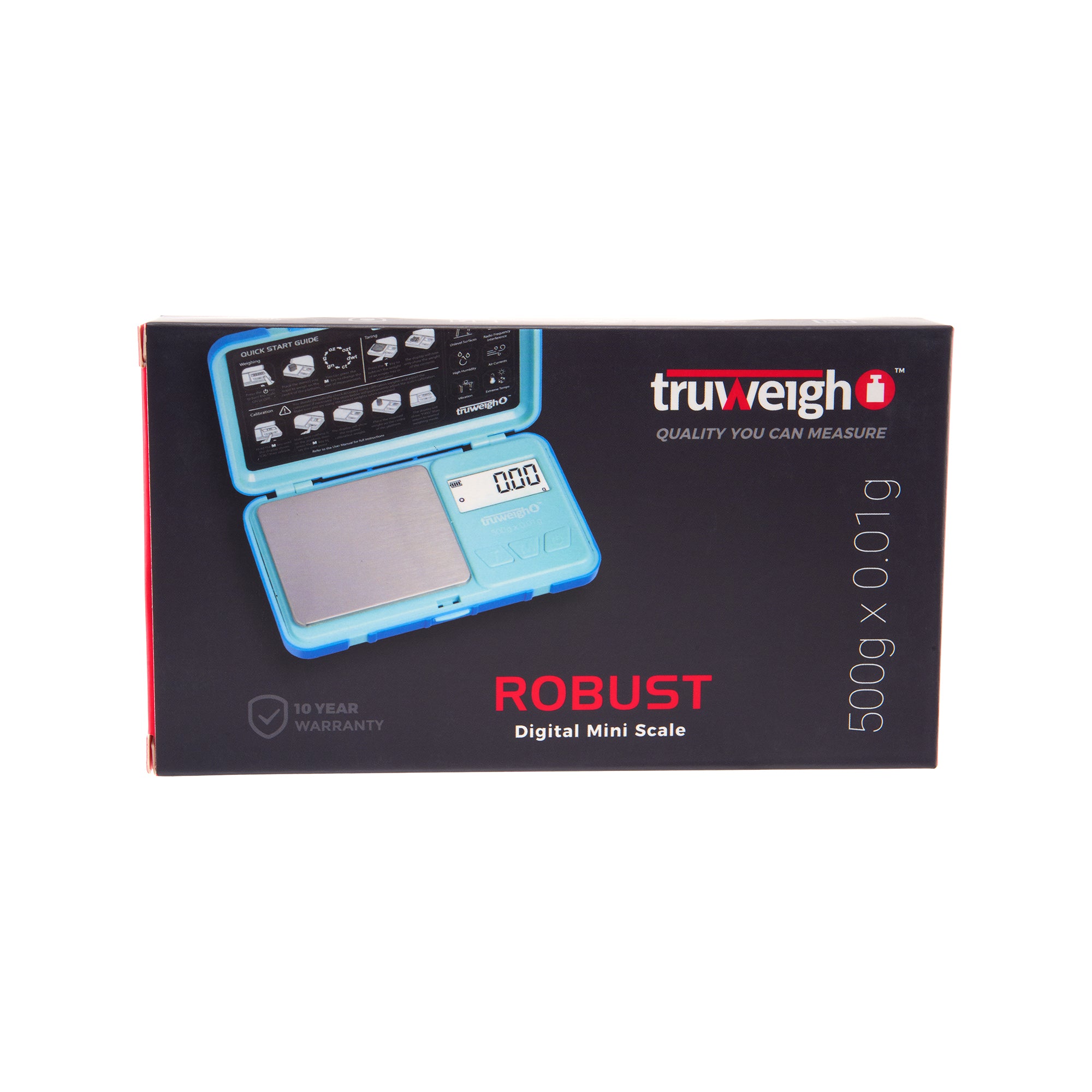 Truweigh Robust Digital Mini Scale – 500g x 0.01g - Truweigh product image