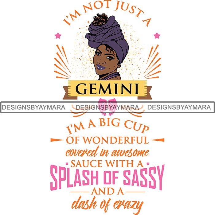 Gemini Birthday Queen SVG Cutting Files For Cricut and More. - DesignsByAymara