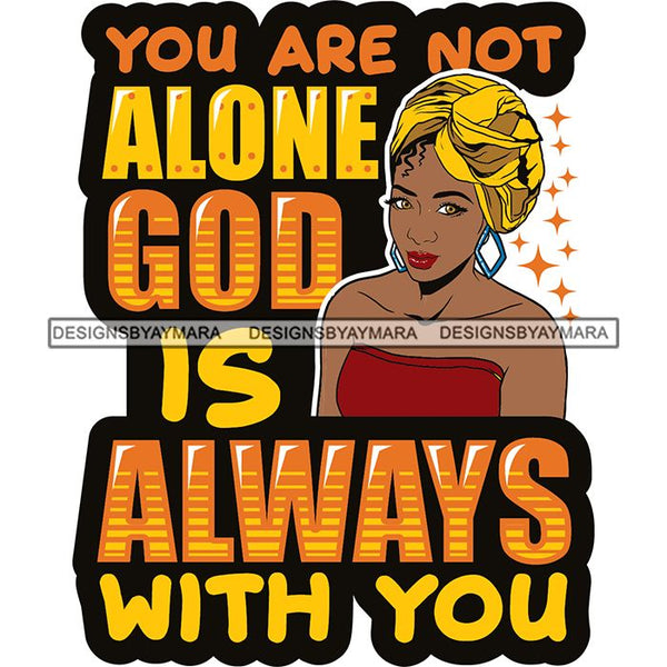 Download Afro Black Proud Woman Lord God Quotes SVG Cutting Files ...