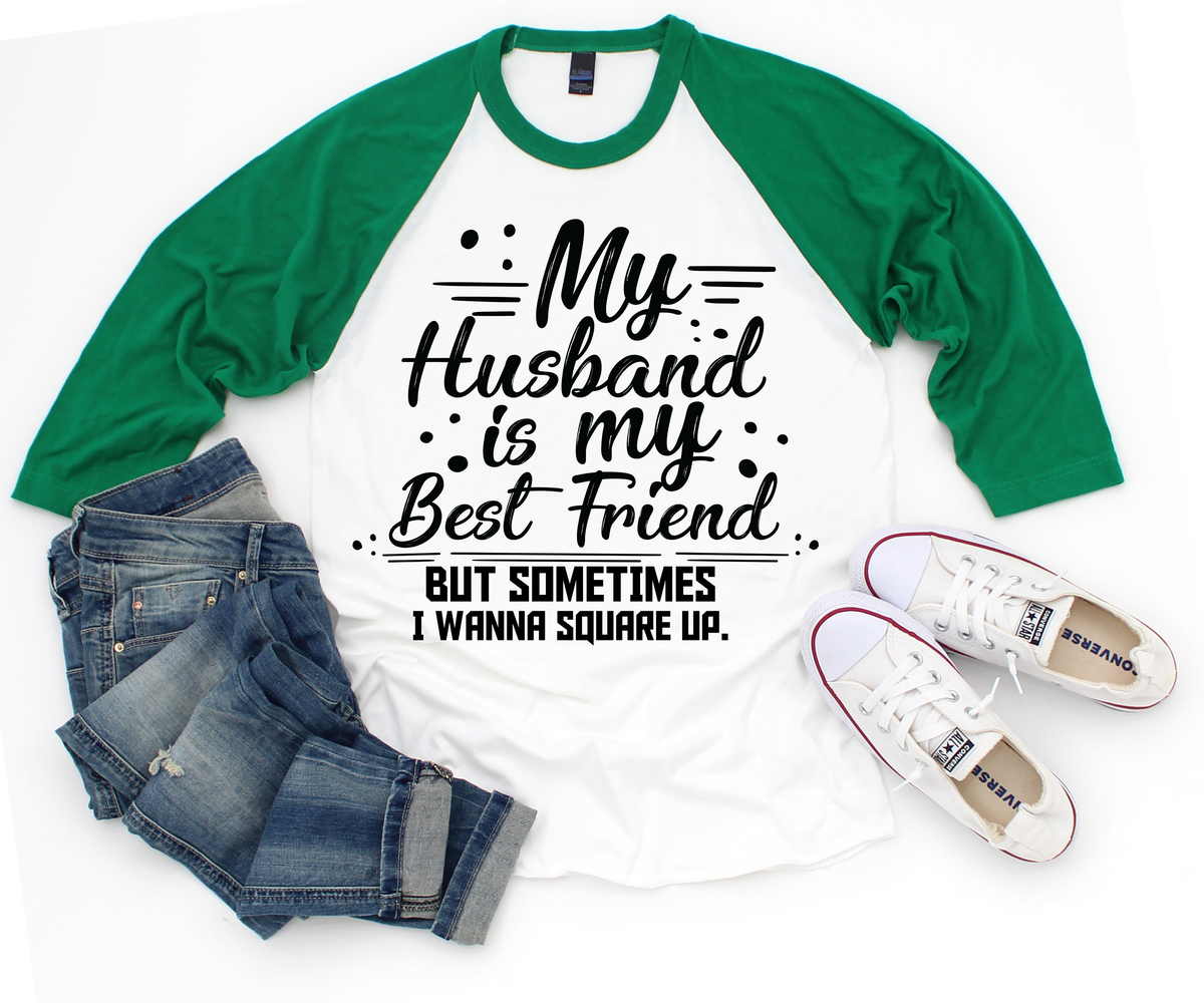 My Husband is my Best Friend SVG Cute Quotes Cut Files For Silhouette - DesignsByAymara