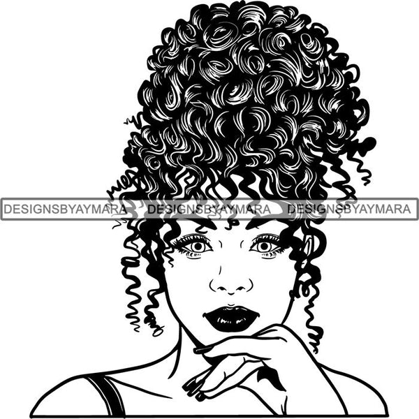 Download Afro Melanin Popping Dark Latina SVG Cutting Files For ...