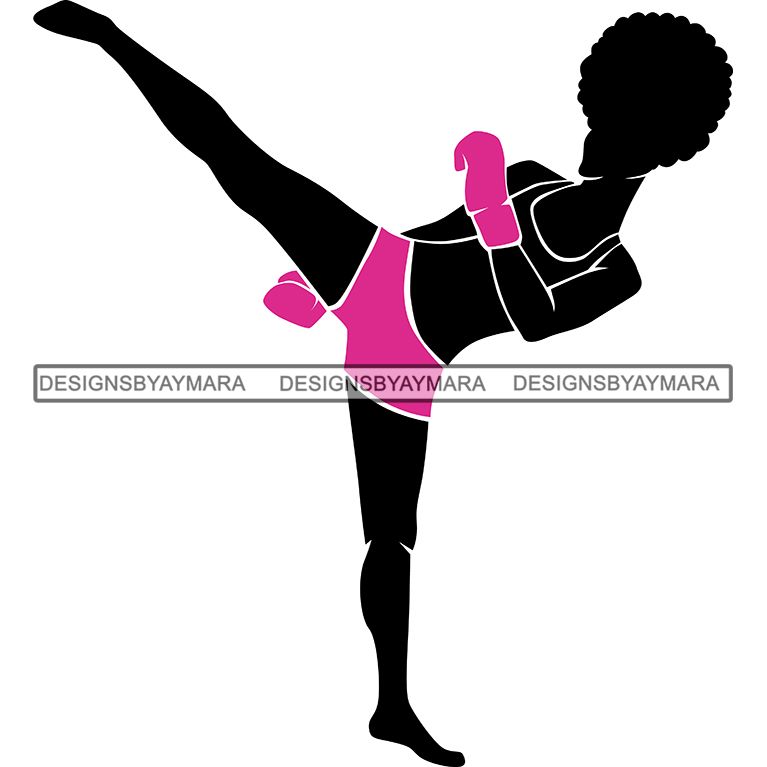 Download Strong Afro Woman SVG Cancer Survivor Cutting Files For ...