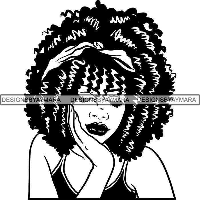 Download Afro Melanin Popping Dark Latina SVG Cutting Files For ...