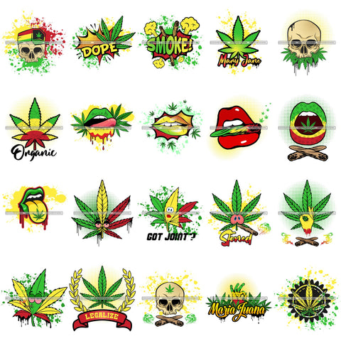 Download Bundle 20 Afro Lola Smoking Pot Quotes Weed Joint Blunt ...