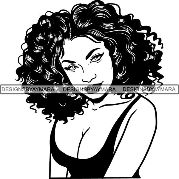 Download Afro Melanin Popping Nubian Queen SVG Cutting Files For ...