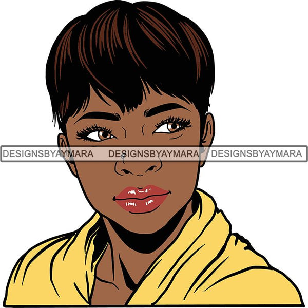 Afro Latina Woman SVG Cutting Files For Silhouette Cricut ...