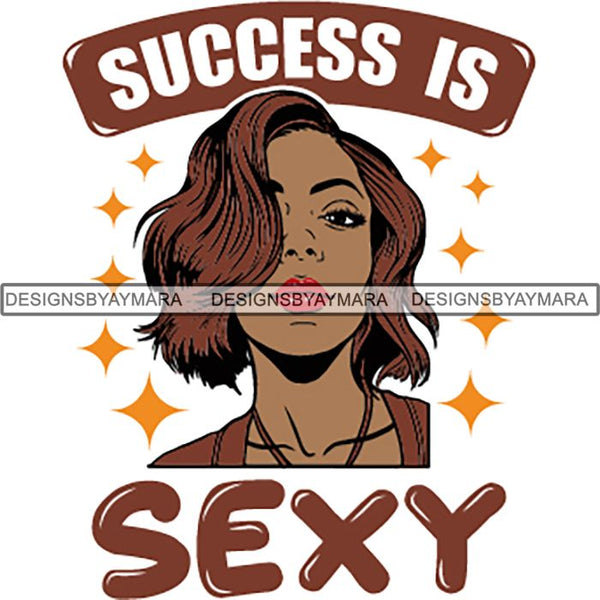 Download Strong Successful Afro Woman Quotes .SVG Cutting Files For Silhouette - DesignsByAymara