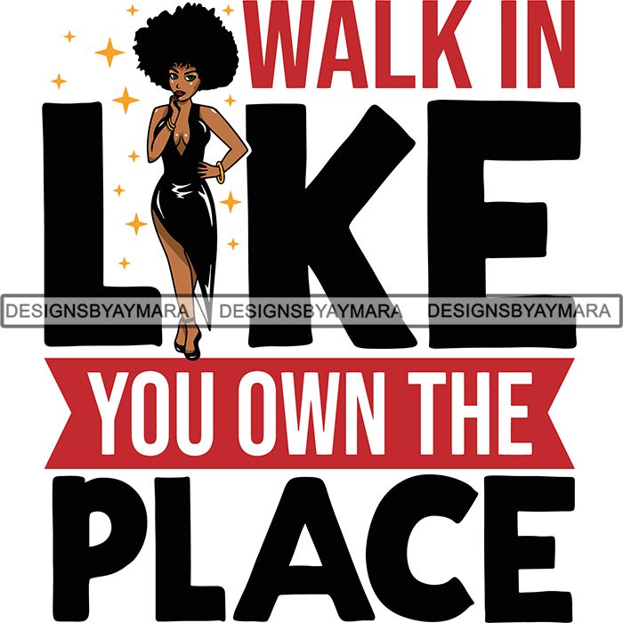 Download Afro Lola Boss Lady Quotes SVG Cutting Files For ...