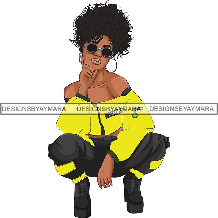Download Afro Woman SVG Melanin Nubian Color Cutting Files - DesignsByAymara
