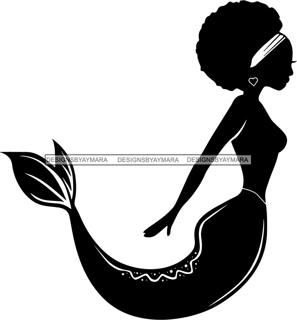 Free Free 119 Afro Mermaid Svg Free SVG PNG EPS DXF File
