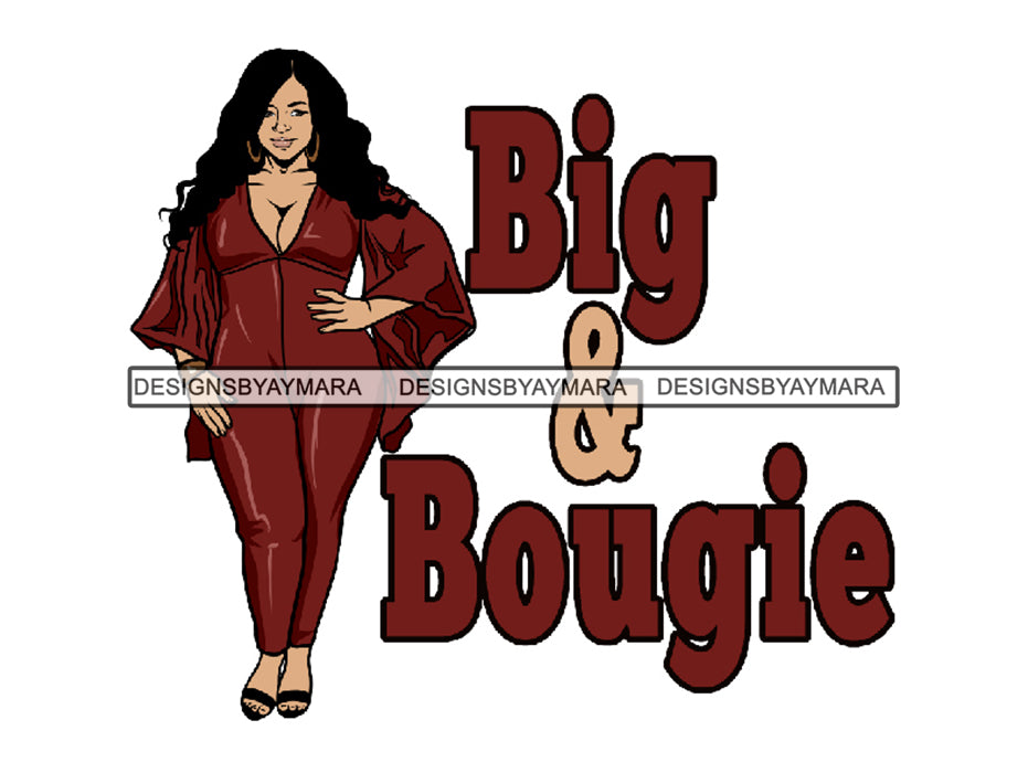 Download Afro Thick BBW Woman SVG African American Ethnicity Afro ...