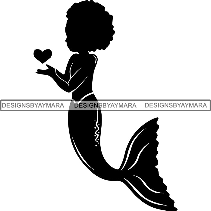 Free Free 282 Svg Baby Mermaid Silhouette SVG PNG EPS DXF File