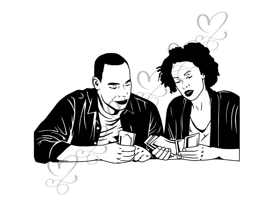 Download Black Couple SVG Couple Goals Relationship African ...