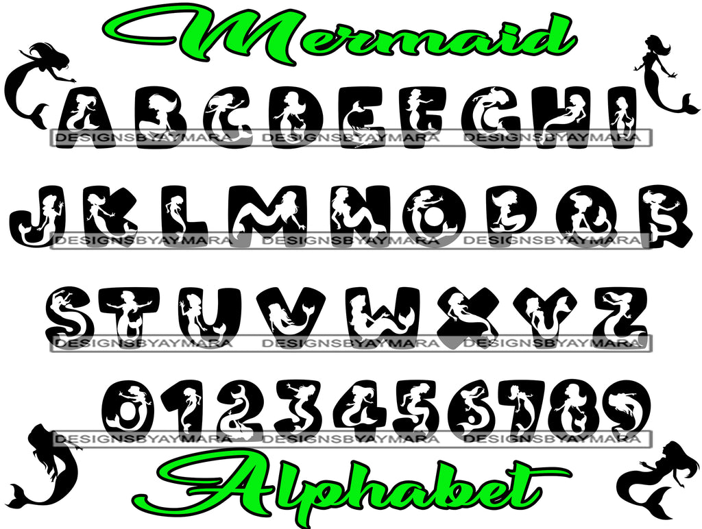 Free Free Mermaid Numbers Svg 513 SVG PNG EPS DXF File