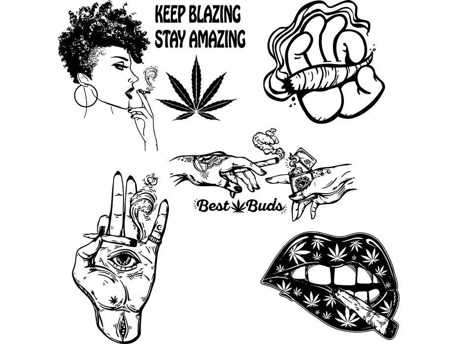 Download Bundle Blunt Weed Cannabis Medical Marijuana Pot Stone High Life Smoke - DesignsByAymara