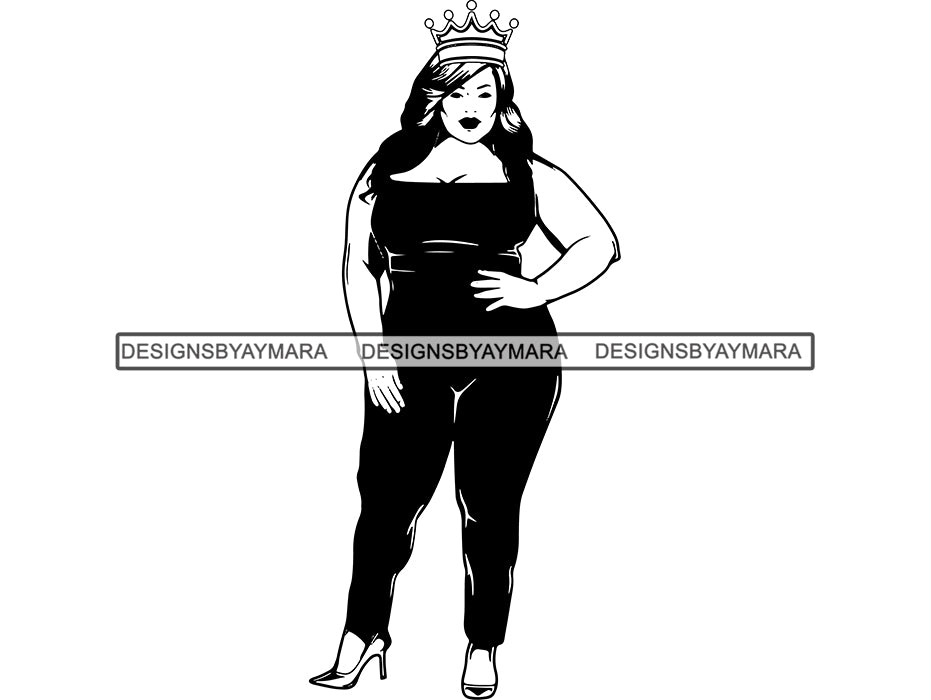 Free Free 223 Crown Black Woman Svg Free SVG PNG EPS DXF File