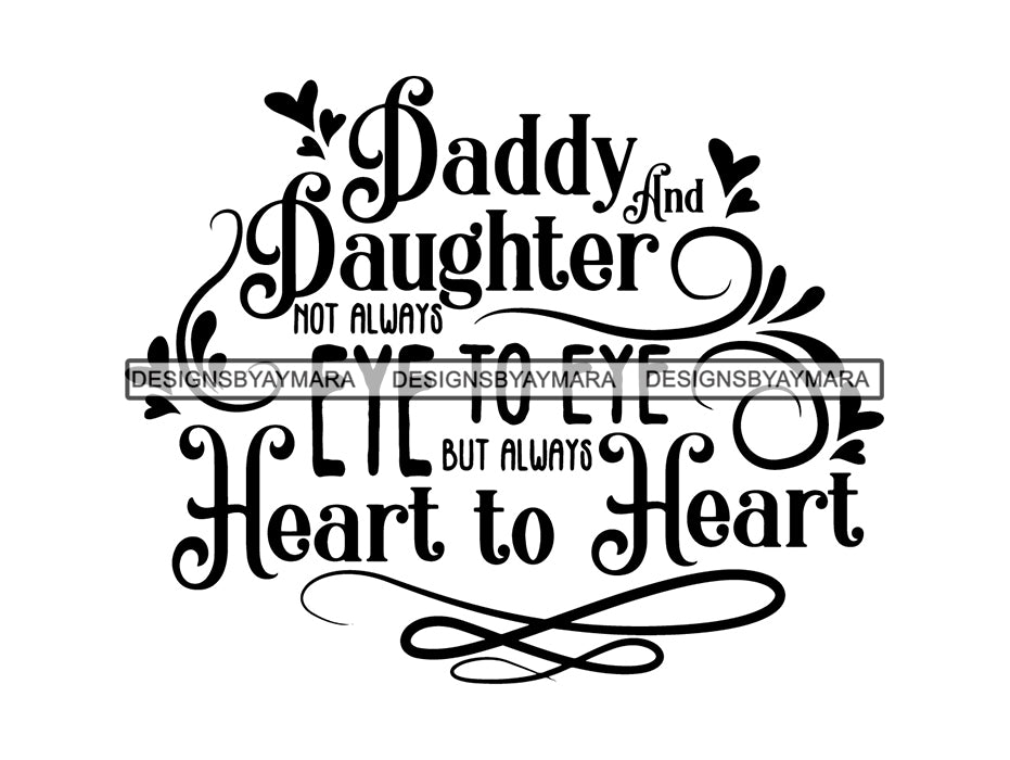 Download Daddy Daughter SVG Cut Files For Silhouette and Cricut ...