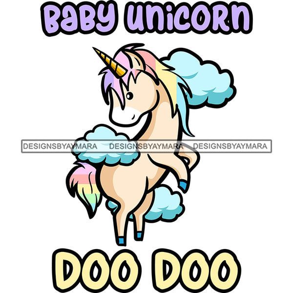 Download Cute Baby Unicorn Family Celebration Parenthood Fantasy ...