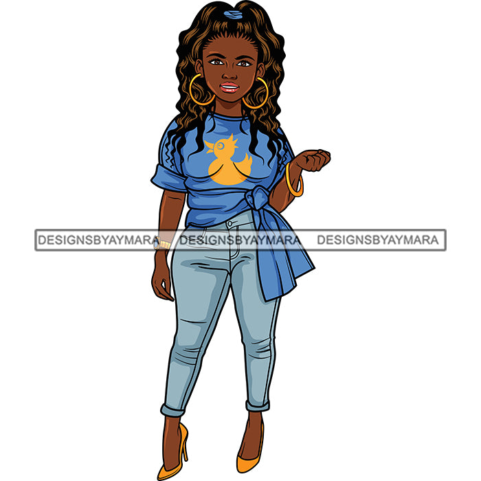 Download Afro Lola Boss Confident Classy Lady SVG Cutting Files For ...