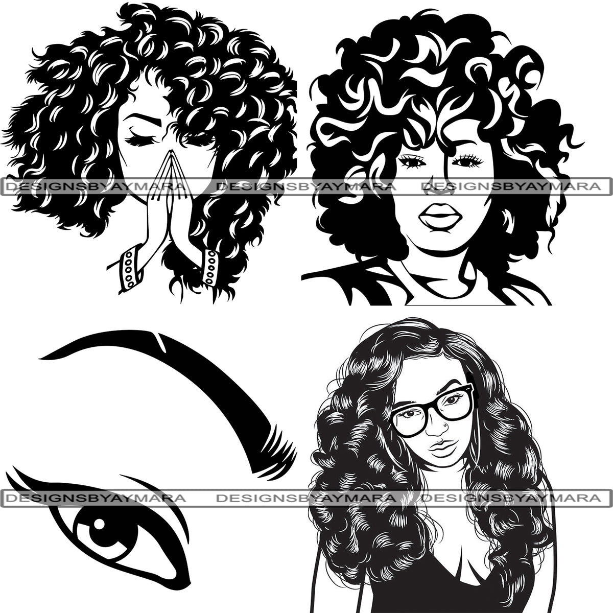 Download Free Bundle Goddess SVG Cut Files For Silhouette and ...