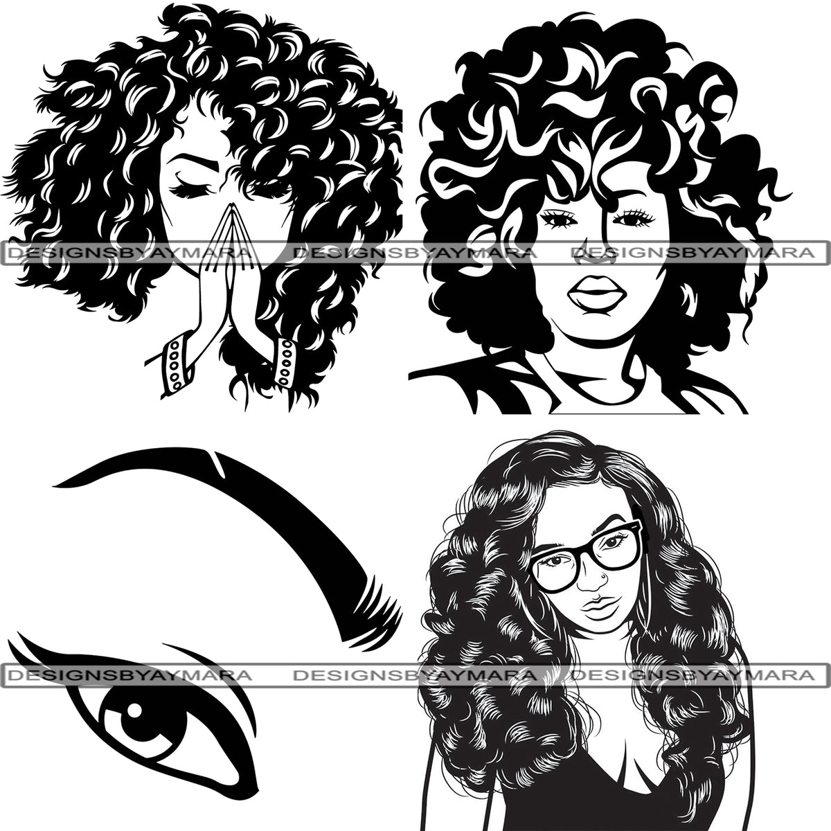 Download Free Bundle Goddess SVG Cut Files For Silhouette and Cricut - DesignsByAymara