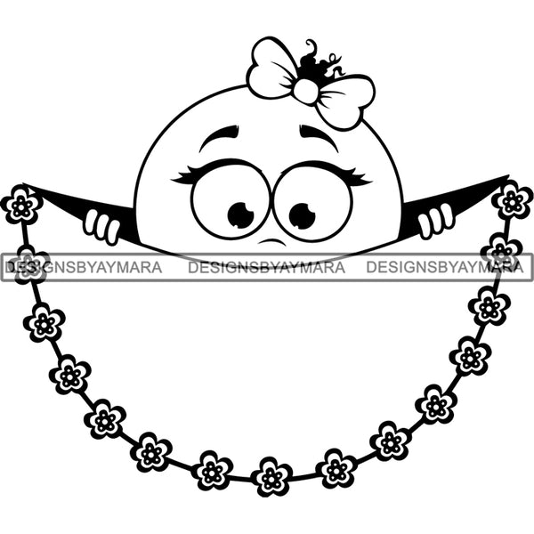 Peek a Boo I See You Baby Boo SVG Cut Files For Silhouette ...