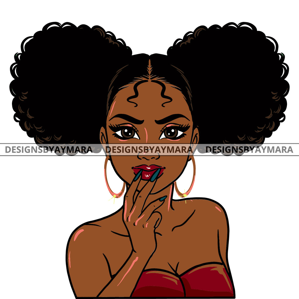 sassy black woman clipart