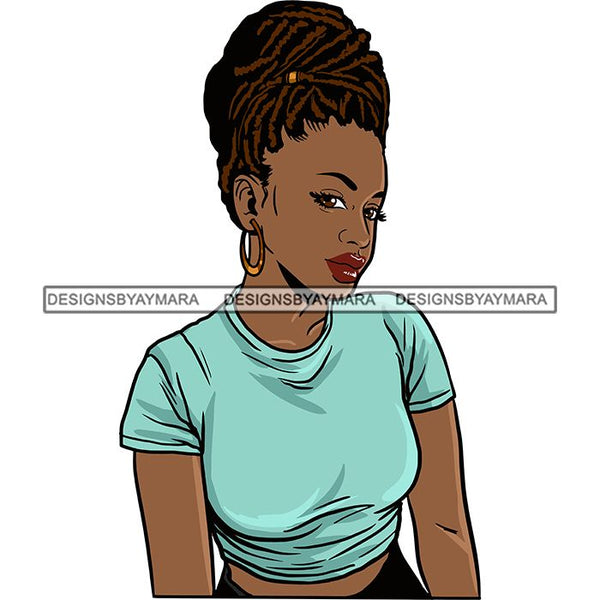 Afro Woman Braids Dreadlocks Sister-Locks Dreads Locks ...