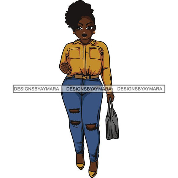 Download Lola Afro Beautiful Black Proud Woman .SVG Cutting Files ...