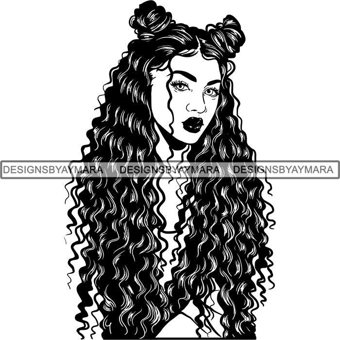 Download Afro Melanin Popping Dark Latina SVG Cutting Files For ...