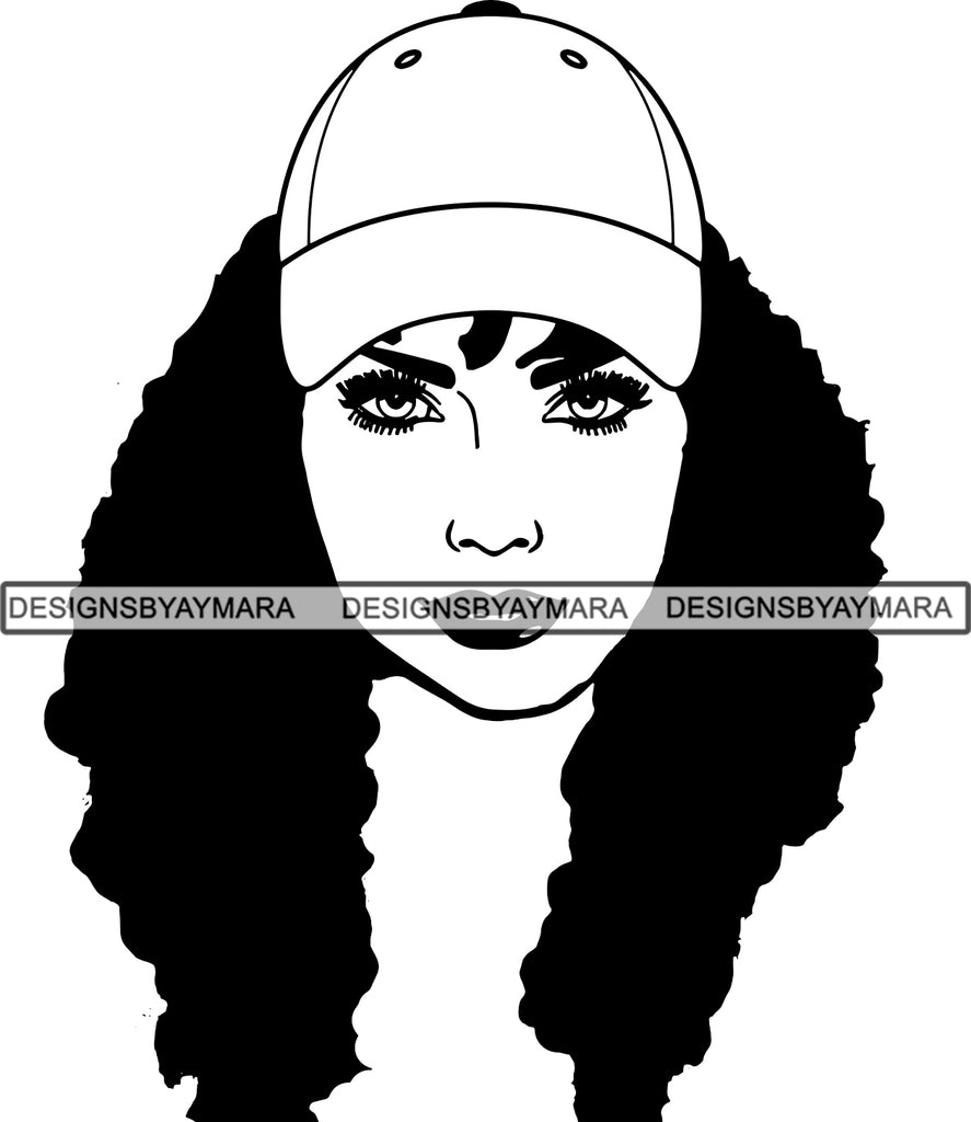 Download Afro Woman SVG File For Silhouette and Cutting ...