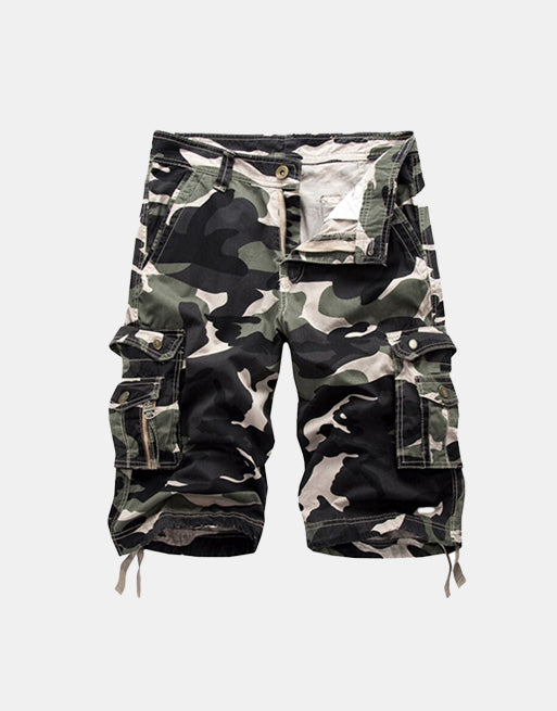 Military Camouflage Vector Shorts