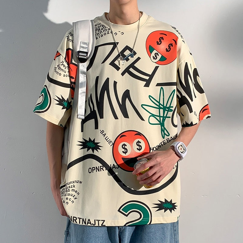 Dollar Emoji Graphic T-Shirt