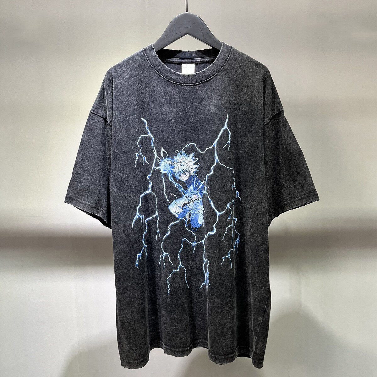 DBZ Blue Lightning Anime T-Shirt