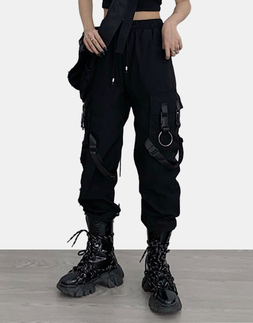 Dark Ribbons Cargo Pants