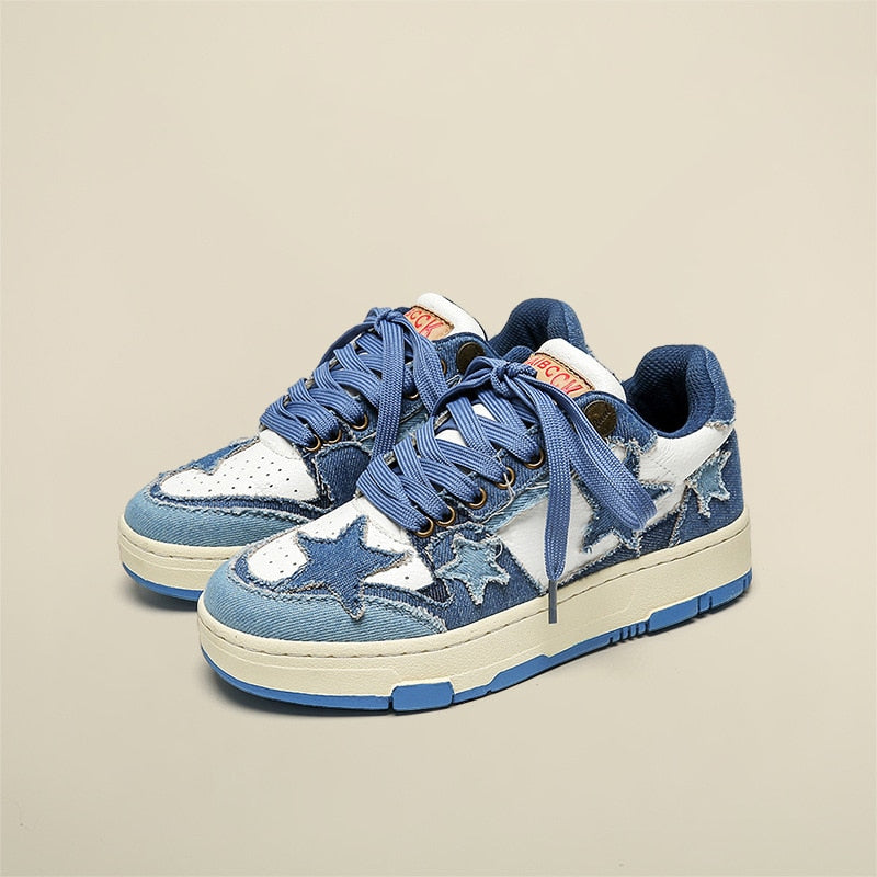 Star Eli1 Skate Sneakers - Blue