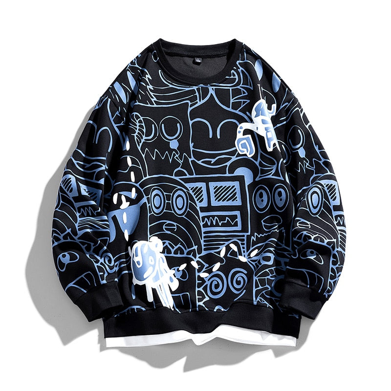 Robotic Mechanism Mode Sweatshirt