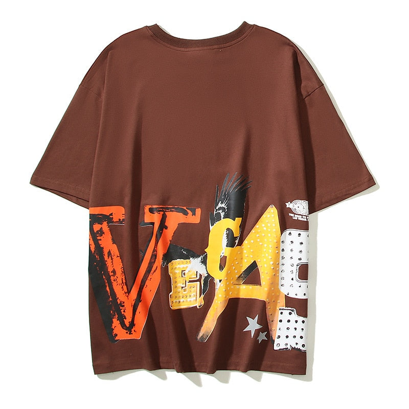 Bronze Vegas Star Loose-Fit T-Shirt