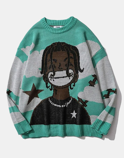 Anime Rapper Sweater