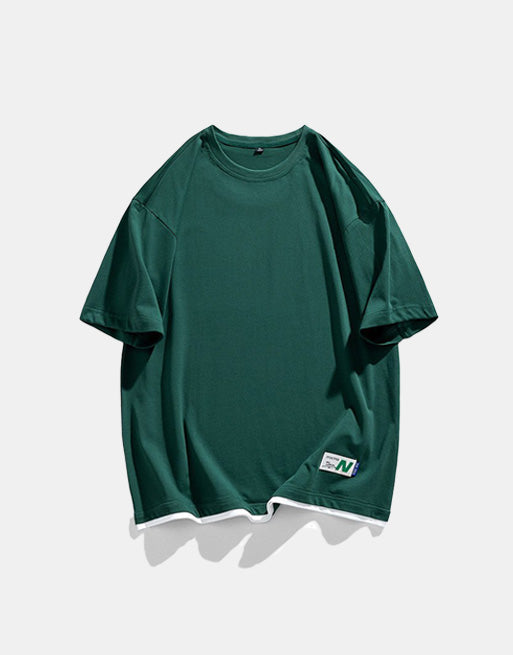 N Solid Label T-Shirt