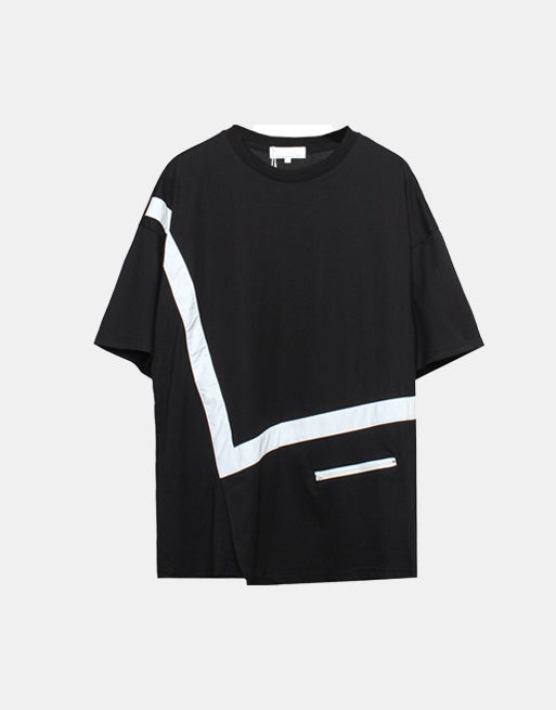 White Stripe Line T-Shirt