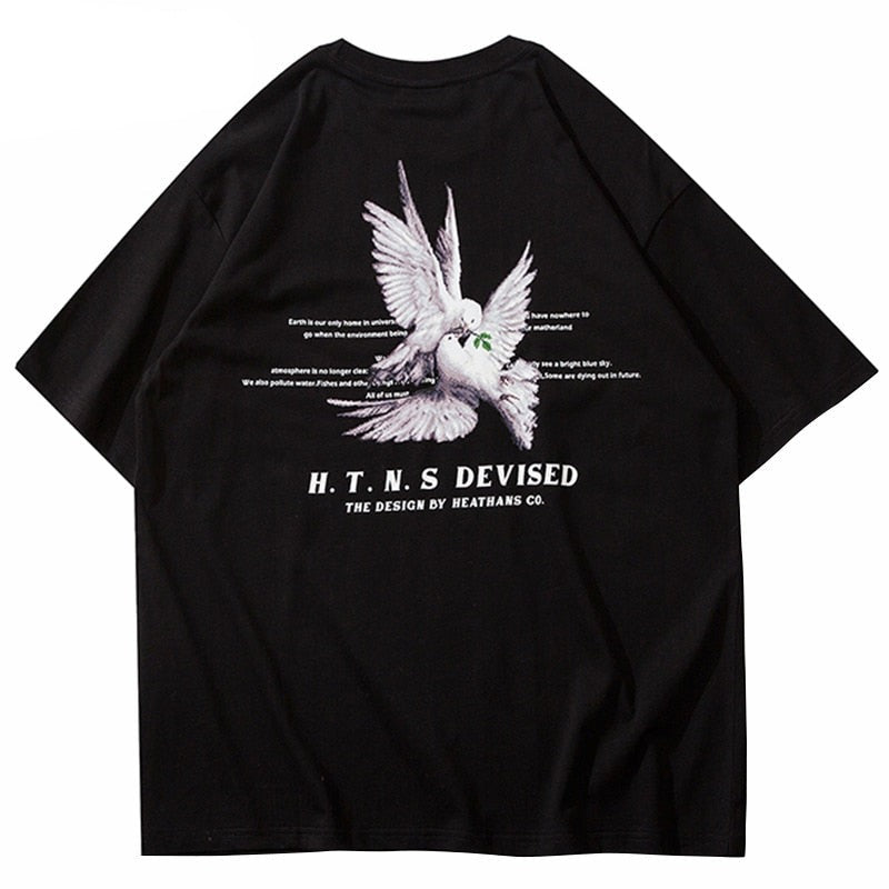 HTNS HEATHANSN Peace Dove T-Shirt