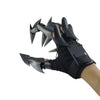 SLICK Detachable Knuckle Hand Claws Mechanical Gloves - Black - Streetwear Accessories - Slick Street