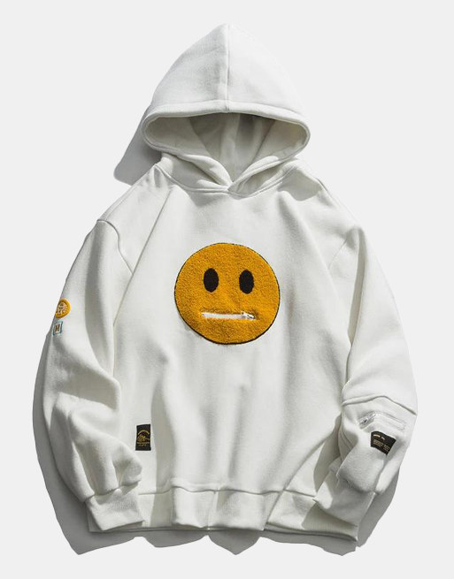 StraightFace Patchwork Hoodie