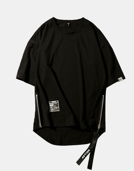 Basic Zip T-Shirt