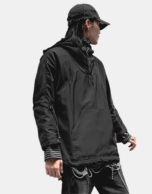 Dark Pullover Jacket