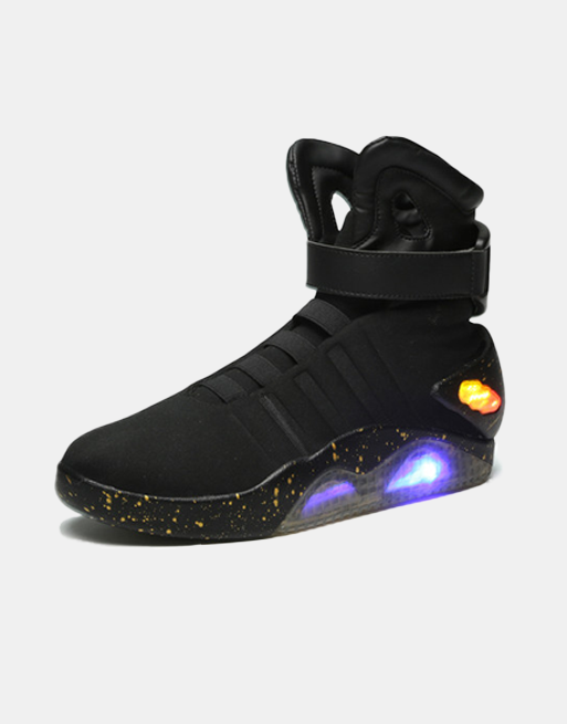 SLICK 'Marty McFly' Sneakers black, EU 38 - UK 5.5 - US 6.5 - Streetwear Footwear - Slick Street